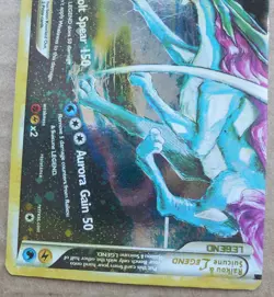 Raikou & Suicune 93/95 Rare Holo Legend (Bottom Half Only) Pokemon Card MP - Image 3