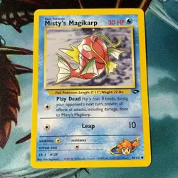 Pokemon Card Misty's Magikarp Gym Challenge Common 88/132 Near Mint - Image 1