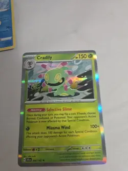 Pokemon TCG Cradily Holo Rare Card 006/142 Stellar Crown - Image 1