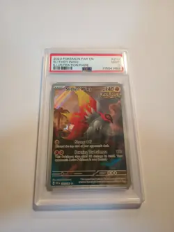 Slither Wing 203/182 SV04: Paradox Rift Holo Graded PSA 9 Pokemon Card - Image 1