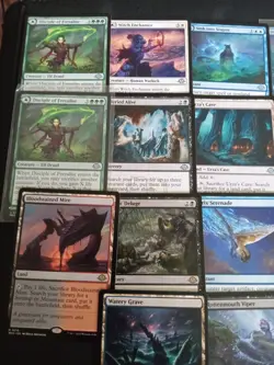 Mtg Modern Horizons 3 -Bloomburrow 19 Card Lot Mythic,Rare Lands - Image 2