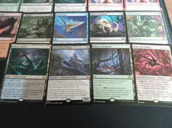 Mtg Modern Horizons 3 -Bloomburrow 19 Card Lot Mythic,Rare Lands - Image 4