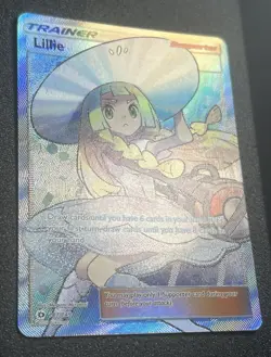 POKEMON CARD 2017 LILLIE FULL ART TRAINER 147/149 SUN & MOON BASE - Image 3