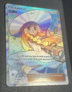POKEMON CARD 2017 LILLIE FULL ART TRAINER 147/149 SUN & MOON BASE - Image 4