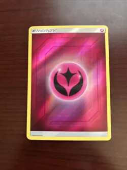 Fairy Energy Reverse Holo Hidden Fates Sun & Moon Pokemon Card TCG Near Mint - Image 1