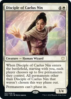 Disciple of Caelus Nin - 21 / English / Near Mint MTG - Image 1