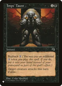Imps' Taunt - N/A / English / Near Mint MTG - Image 1