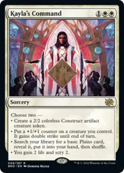 Kayla's Command - 9 / English / Near Mint MTG - Image 1