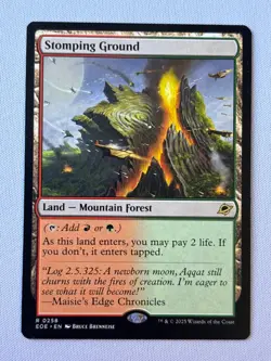 Stomping Ground - (FOIL) - Edge of Eternities - MTG Magic - Image 1