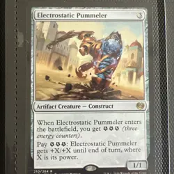 x1 Electrostatic Pummeler R MTG Kaladesh M/NM, English - Image 1
