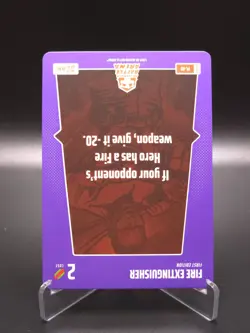 Fire Extinguisher 2025 Bo Jackson Battle Arena Alpha Update Play Card #PL-89 - Image 7
