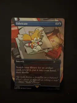 MTG Secret Lair X Sonic: Fabricate FoilNM/Mint - Image 1