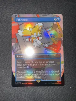 MTG Secret Lair X Sonic: Fabricate FoilNM/Mint - Image 2