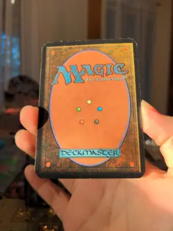 Magic The Gathering: Alpha Circle of Protection: Green MTG Alpha DMG'd - Image 2