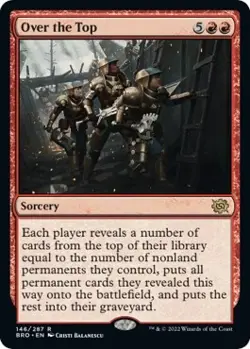 Over the Top - 146 / English / Near Mint MTG - Image 1