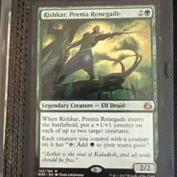 x1 Rishkar, Peema Renegade R MTG Commander Streets of New Capenna M/NM, English - Image 1