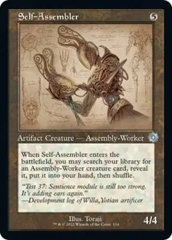 Self-Assembler (Schematic) - 114 / English / Near Mint MTG - Image 1