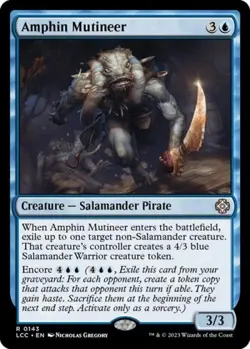 Amphin Mutineer - Light Play MTG Commander: The Lost Caverns of Ixalan - Image 1