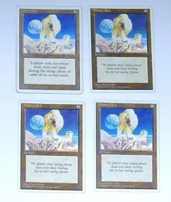 Magic the Gathering * MTG * 4 X Winter Orb * Fourth * MP - Image 1