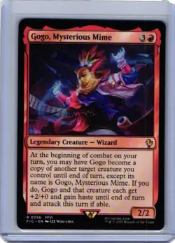 NM Gogo, Mysterious Mime, MTG, Final Fantasy Commander, Magic the Gathering, 56 - Image 1