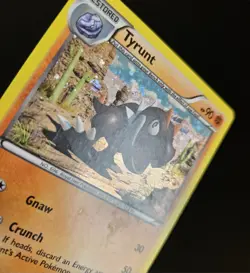Tyrunt 61/111 Cosmos Holo XY Furious Fists Holofoil Pokemon TCG MP - Image 2