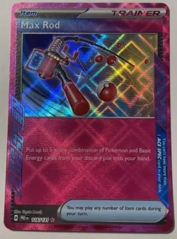 Max Rod 116/131 Pokemon Prismatic Evolutions (Near Mint) - Image 1