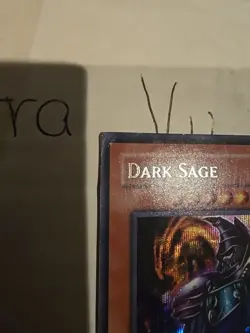Yugioh Dark Sage DOD-002 Unlimited Prismatic Secret Rare MP - Image 2