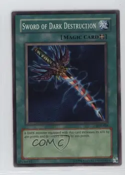 Sword of Dark Destruction Unlimited YuGiOh Starter Deck Yugi #SDY-020 2002 - Image 1