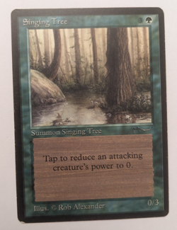 Magic MTG Singing Tree Arabian Nights Gathering Vintage www_MoxBeta_com #2 - Image 1