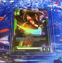 Gundam Card Game Char's Gelgoog Newtype Rising GD01-023 LR - Image 1