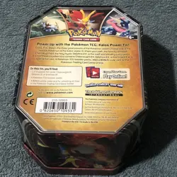 Delphox Pokemon Card Tin Full Of 500+ Pokemon XY, Generations, Steam Siege Cards - Image 2