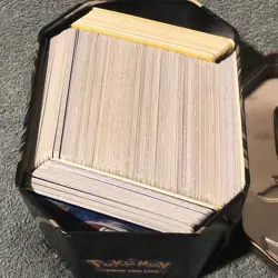 Delphox Pokemon Card Tin Full Of 500+ Pokemon XY, Generations, Steam Siege Cards - Image 4
