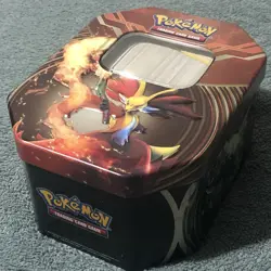 Delphox Pokemon Card Tin Full Of 500+ Pokemon XY, Generations, Steam Siege Cards - Image 5