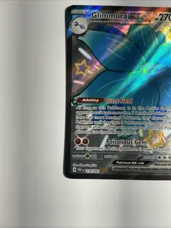 Glimmora ex 218/091 Sv: Paldean Fates Holo Pokemon TCG Full Art Ultra Rare Card - Image 3