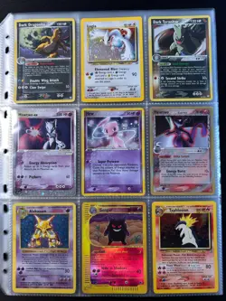 Lot of 90 ALL HOLO Vintage Pokemon Card 1st Edition Binder Collection DAMAGED - Image 2