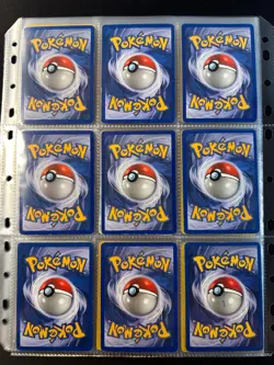 Lot of 90 ALL HOLO Vintage Pokemon Card 1st Edition Binder Collection DAMAGED - Image 3