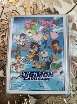 Digimon Card Game Official Sleeves Bandai Tamer Anniversary - Image 1