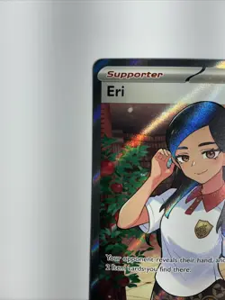 Eri 136/131 Sv: Prismatic Evolutions Holo Pokemon Card Ultra Rare Full Art Train - Image 2