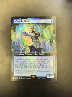Y'shtola Rhul Extended Art Foil Card Final Fantasy Magic the Gathering - Image 1