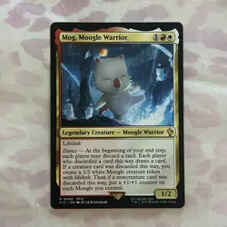 Mog, Moogle Warrior #89 [FINAL FANTASY Commander] Magic MTG - Image 1