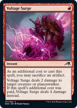 Foil - Voltage Surge - 171 / NM / English MTG - Image 1