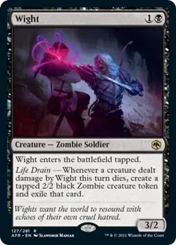 Foil - Wight - 127 / NM / English MTG - Image 1