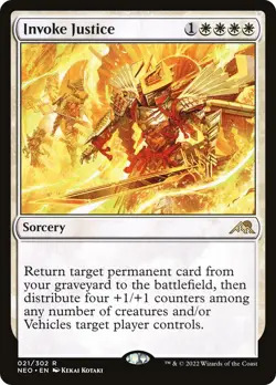 Invoke Justice - 21 / English / Near Mint MTG - Image 1