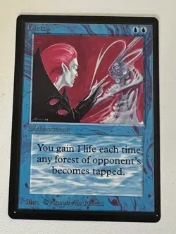 Magic the Gathering MTG Beta Lifetap NM (Beta Bob) - Image 1