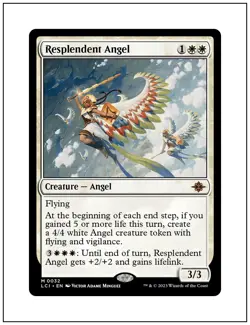 1x Resplendent Angel, Lost Caverns of Ixalan, Magic MTG NM - Image 1