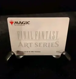 Cloud's Limit Break (Art Series 23/53) MTG Final Fantasy 2025 - Image 2