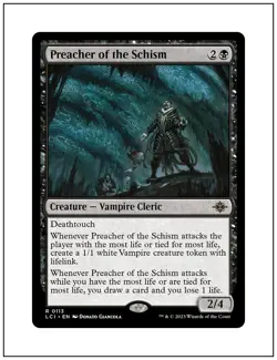 1x Preacher of the Schism, Lost Caverns of Ixalan, Magic MTG NM - Image 1