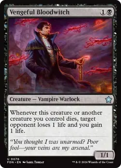 Vengeful Bloodwitch - 76 / English / Near Mint MTG - Image 1