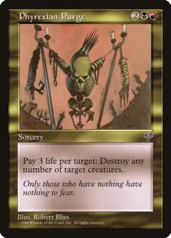1994 MTG Mirage - PHYREXIAN PURGE (Regular) - #3 - NM+ Unplayed - Image 1