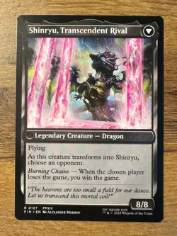 Magic MTG Final Fantasy Zenos yae Galvus #127 FIN *NON-FOIL* Rare - Image 2